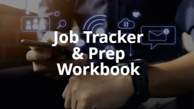 Job Tracker & Prep Workbook