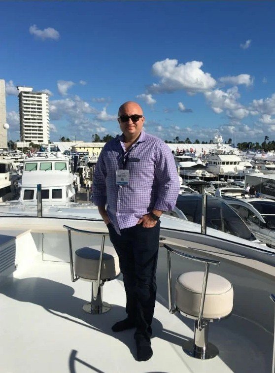 Andrey Shestakov, founder of Shestakov Yacht Sales,