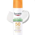 Eucerin Sun Clear Skin SPF 50 Face Sunscreens Lotion